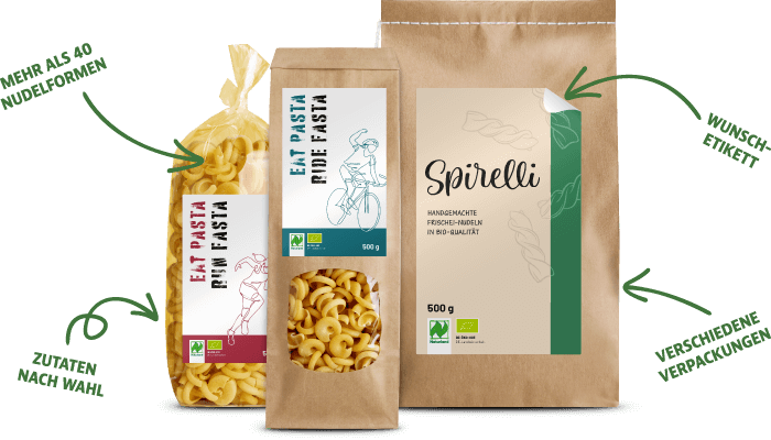 mia pasta-Nudelverpackungen