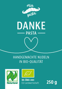 Galeriebild – Zum Vergrößern klicken: Nudeletikett: Danke